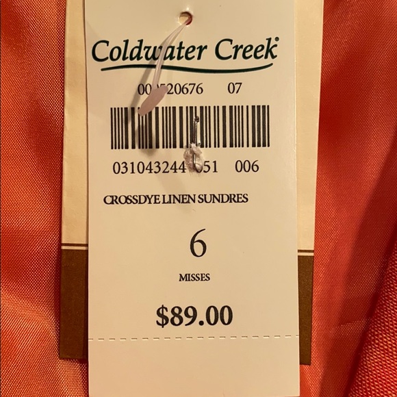 Coldwater Creek Button Down Tea length Dress - Picture 5 of 7